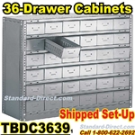 36 Drawer Industrial Parts Cabinets / TBDC3639
