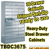 36 Drawer Industrial Parts Cabinets / TBDC3675