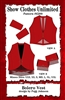 bolero western vest pattern,  bolero, vest pattern, sewing pattern, sew your own show clothes, Show Clothes Unlimited, Pegg Johnson, Show Clothes Unlimited patterns, Show Clothes Unlimited Equestrian Wear patterns