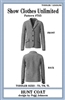 Hunt Seat Jacket pattern, Hunt Seat Coat pattern, English show coat, English jacket, toddler - leadline sizing, child's show coat, child's hunt coat, Show Clothes Unlimited, Show Clothes Unlimited patterns, Show Clothes Unlimited Equestrian Wear pattern