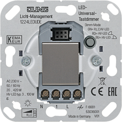 LED universal touch dimmer insert