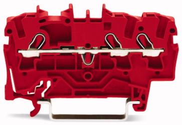 3-conductor through terminal block