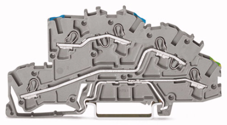 Multilevel installation terminal block