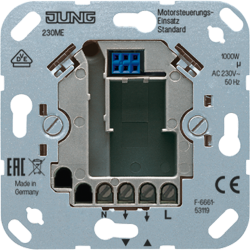 JUNG Motor control insert Standard AC 230 V