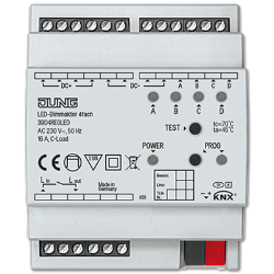 JUNG LED dimming actuator 4-gang