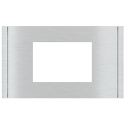 Rectangular metal frame Flank Aluminium