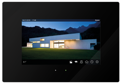 Iddero HC3-KNX 7" TOUCH PANEL GLASS Black