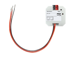 MDT Temperature Controller/Sensor 2-fold, flush mounted, for PT1000 sensors up to 12m cable