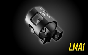 Nitecore LMA1 Rotary Flashlight Helmet Mount