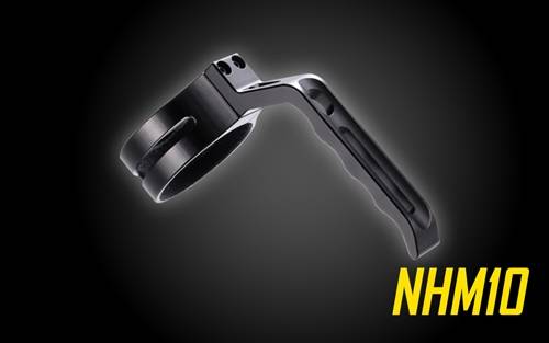 NITECORE NHM10 Handle Mount Clip for TM Series Flashlights including TM28, TM38, TM26GT and More