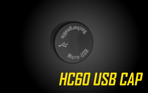 Replacement & Spare Micro-USB Charge Port Cap for HC60 Headlamp