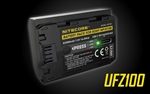 The NITECORE UFZ100 Camera Battery for the Sony NP-FZ100