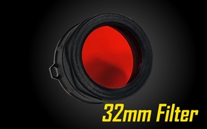 Nitecore 32mm Red Flashlight Filter