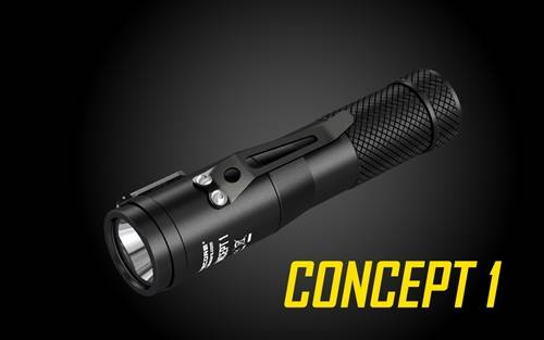 NITECORE Concept 1 1800 Lumen Compact EDC Flashlight