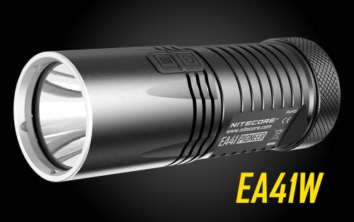 Nitecore EA41W 1020 Lumens Neutral White LED Flashlight - Uses 4xAA