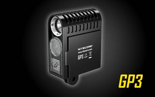 Nitecore GP3 360 Lumen CREE XP-G2 LED USB Rechargeable GoPro Camera Light