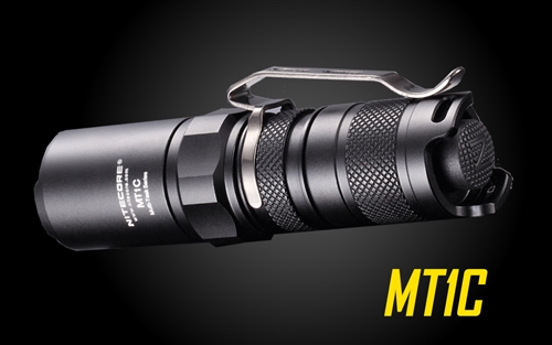 Nitecore MT1C 345 Lumen EDC LED Flashlight, use 1x CR123A