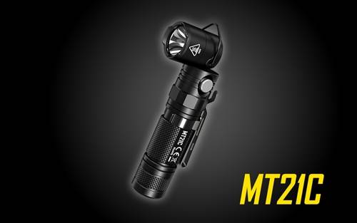 NITECORE MT21C 1000 Lumen 90 Degree Tiltable Head Multifunction LED Flashlight for Work and Everyday Carry
