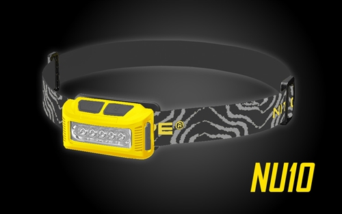 Nitecore NU10 USB Rechargeable Headlamp