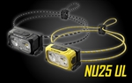 NITECORE NU25 UL 400 lumens Ultralight Rechargeable Headlamp