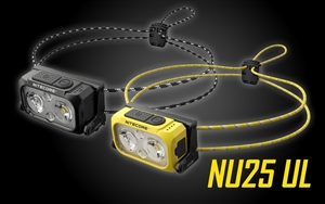 NITECORE NU25 UL 400 lumens Ultralight Rechargeable Headlamp