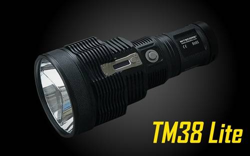 NITECORE TM38 Lite Tiny Monster 1531 Yards Rechargeable Searchlight