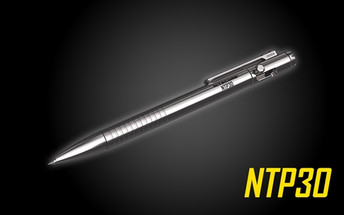 NITECORE NTP30 Titanium Bidirectional Bolt Action Tactical Pen