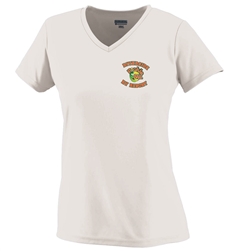 Riverside R.V. Pickleball Ladies White Moisture Wicking T-Shirt