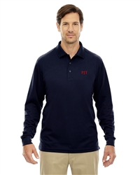 Men's Origin Performance Long-Sleeved Pique Polo