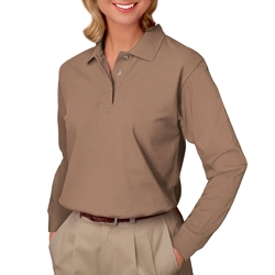 Ladies Long Sleeve Polo