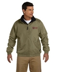 Harriton Fleece-Lined Nylon Jacket