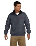 Harriton Fleece-Lined Nylon Jacket