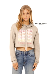 Cheer Off 2022 Event Bella+Canvas Adult Cropped Hoodie