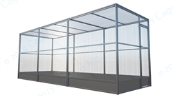 Outdoor Bird Aviary Galvanized