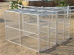 Dual 8' High 6'W x 12'D Exotic Animal Enclosure