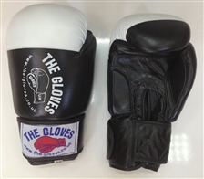Black and White Comp Sparring Gloves
