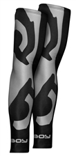 Bad Boy Sphere Compression Sleeves - Black/Grey