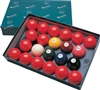 2 1/8 Numbered Snooker Ball Set