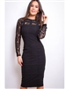 Lace Panel Dress