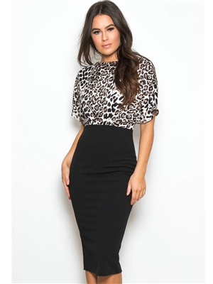 Leopard Print Dress