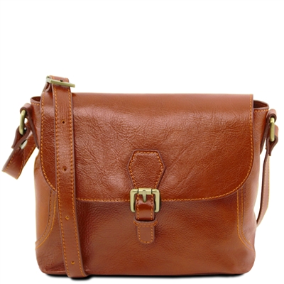 TL141278 Jody Leather Shoulder Bag for Women by Tuscany Leather