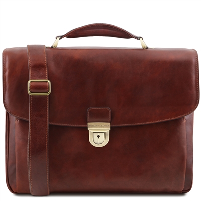 Alessandria TL SMART Multi Compartment Laptop Bag by Tuscany Leather