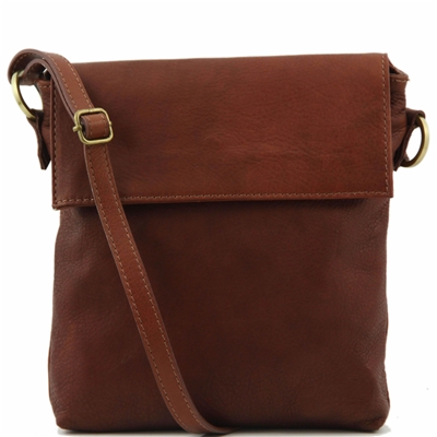 TL141511 Morgan Men's Leather Shoulder Bag by Tuscany Leather