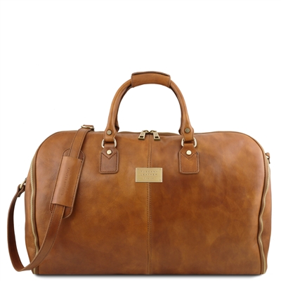 Antigua Leather Garment Bag by Tuscany Leather
