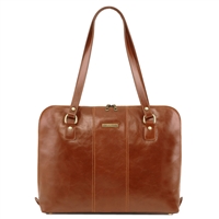 TL141795 Ravenna Leather Laptop Bag for Women by Tuscany Leather