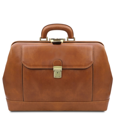 TL142342 Leonardo Leather Doctors Bag by Tuscany Leather