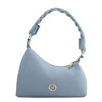 TL142367 Sophie Light Blue Leather Handbag by Tuscany Leather