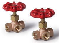 Three-Way Brass Valve