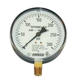 0-300l Air/Water Gauge