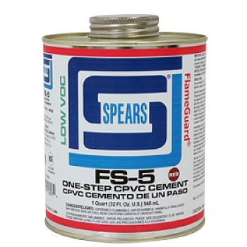 Spears FS5 One-Step CPVC Cement